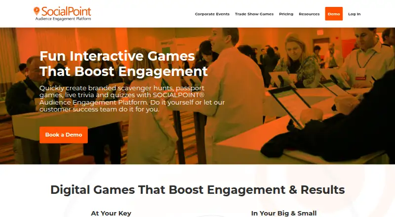SocialPoint's website