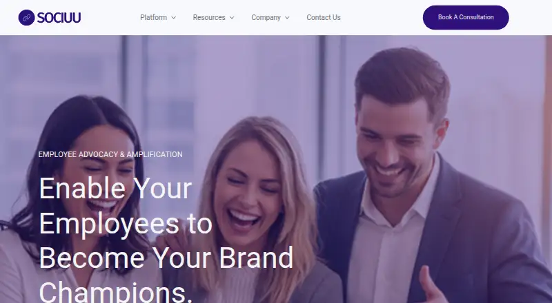 The Sociuu homepage