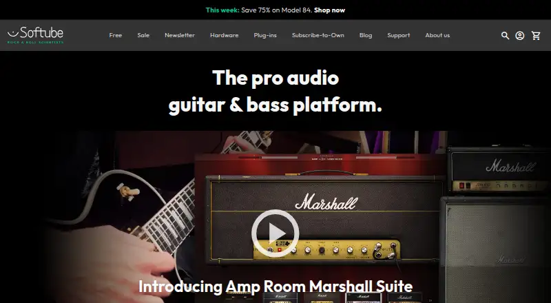 Amp Room's website