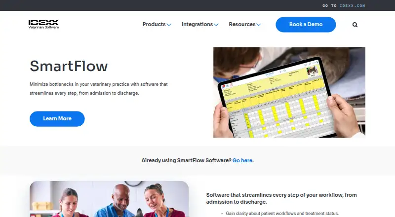 SmartFlow's website