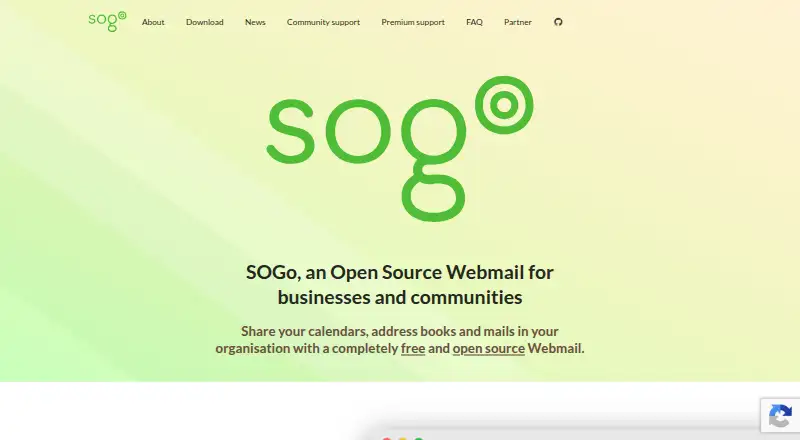SOGo's website