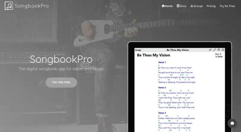 SongbookPro's website