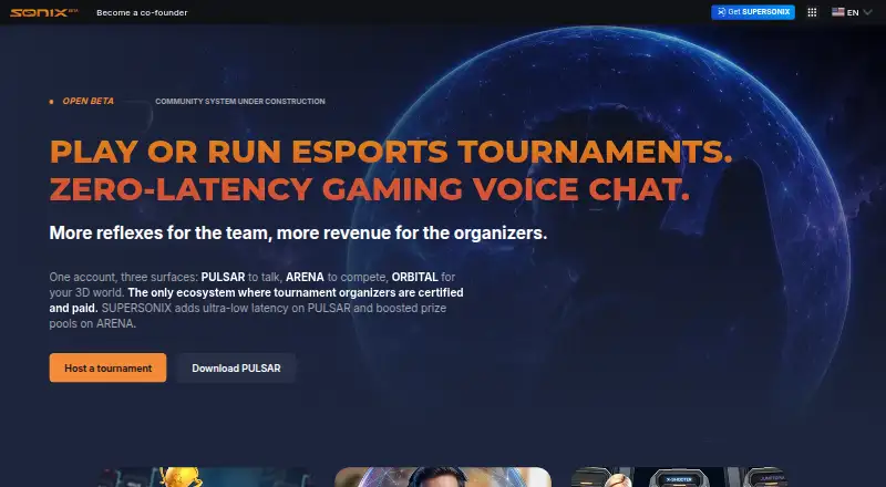 SONIX's website
