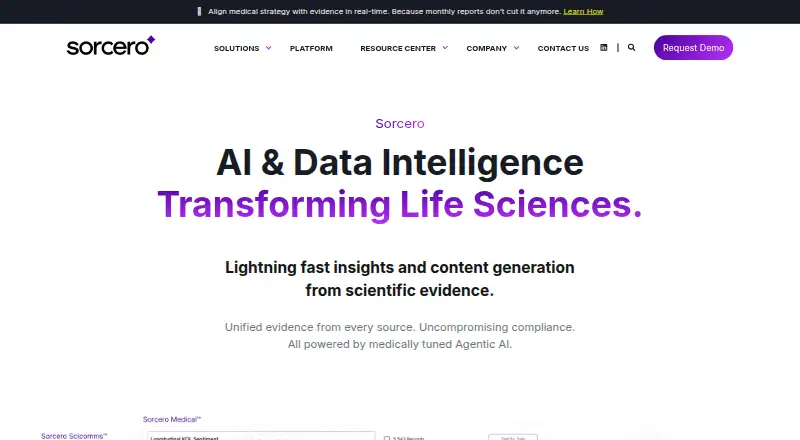 Sorcero iSLR's website