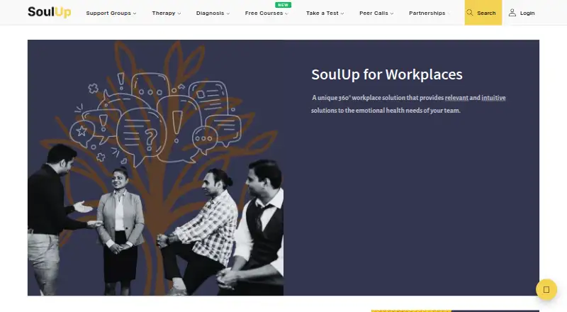 SoulUp Workplace Programs's website