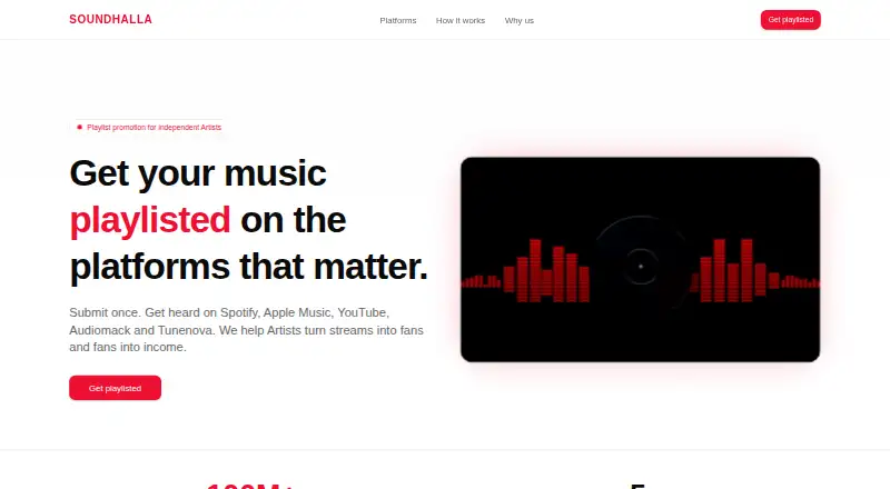 Soundhalla's website