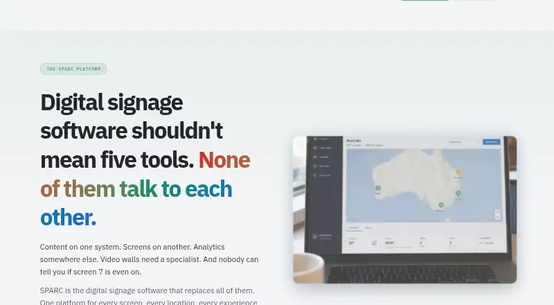 SPARC Platform's website