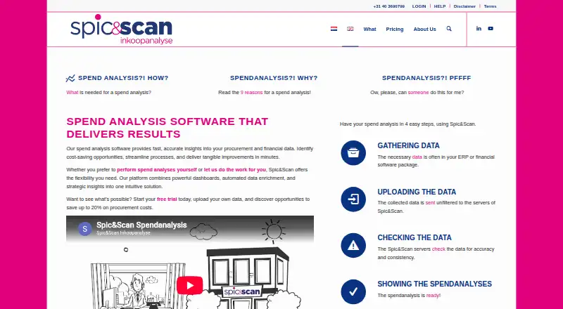 The Spic&Scan homepage