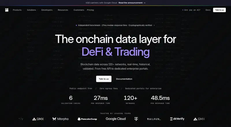 SQD (formerly Subsquid)'s website