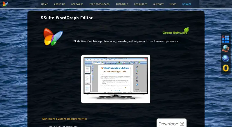 The SSuite WordGraph homepage
