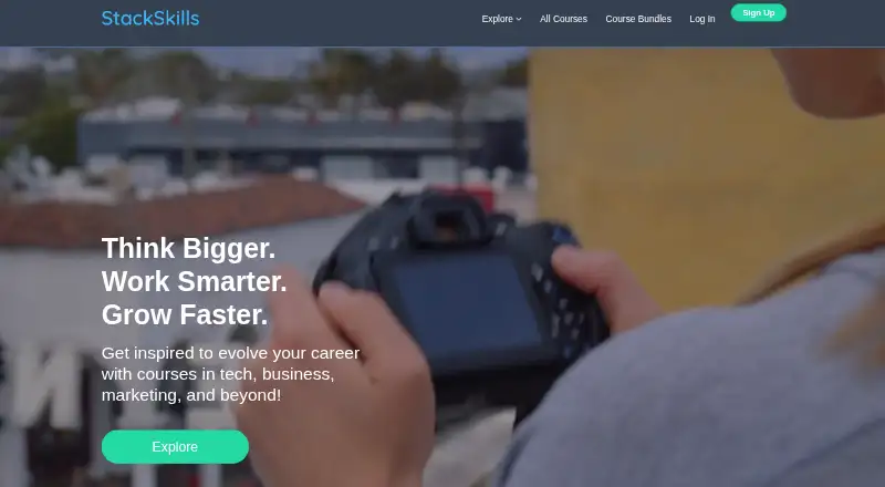 StackSkills's website