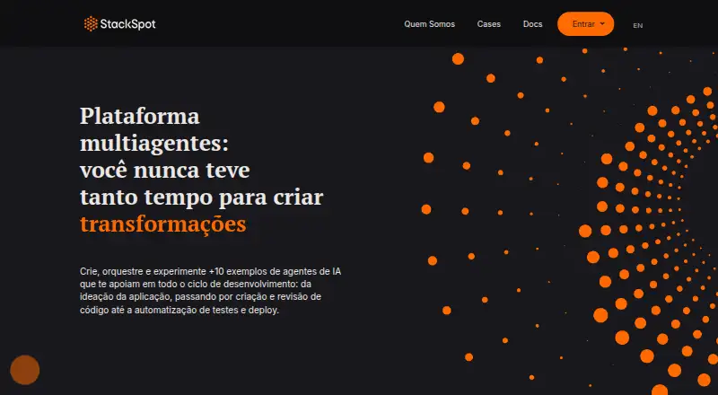 StackSpot API Catalog's website