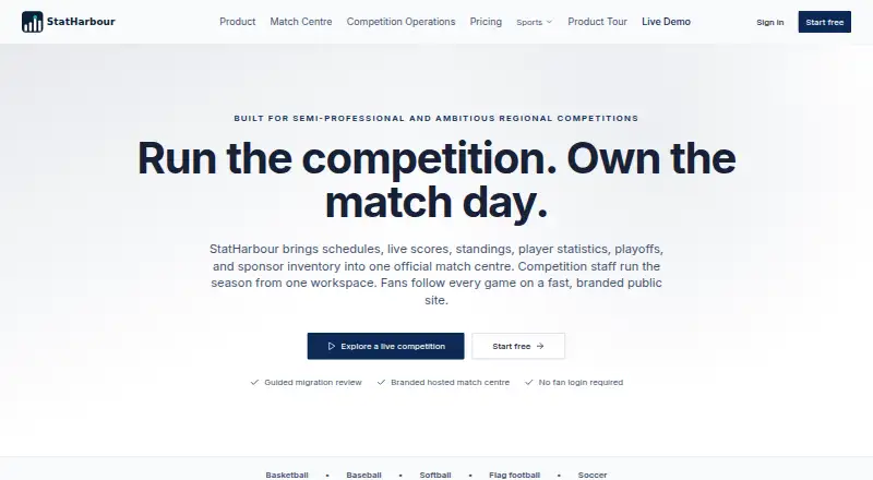 StatHarbour's website