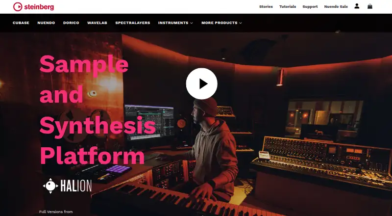 HALion's website