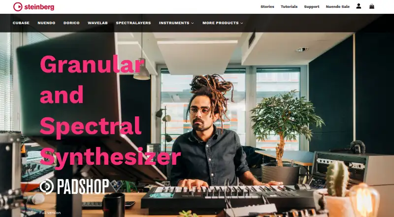 Padshop's website