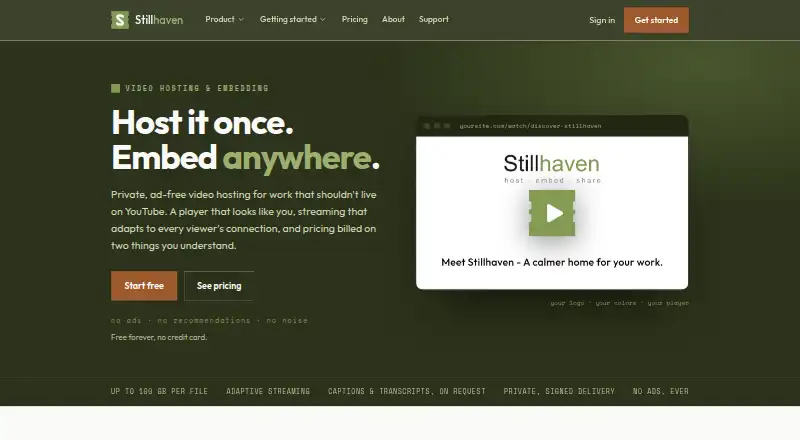 Stillhaven's website