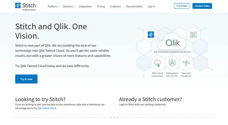Stitch's website