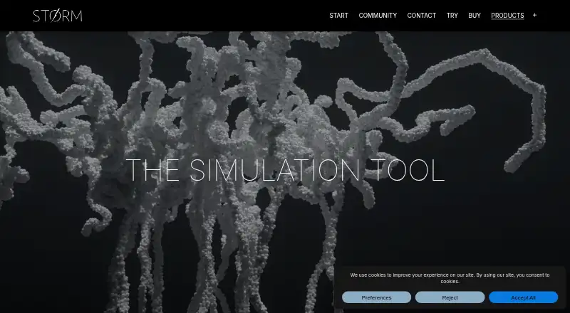 Storm's website
