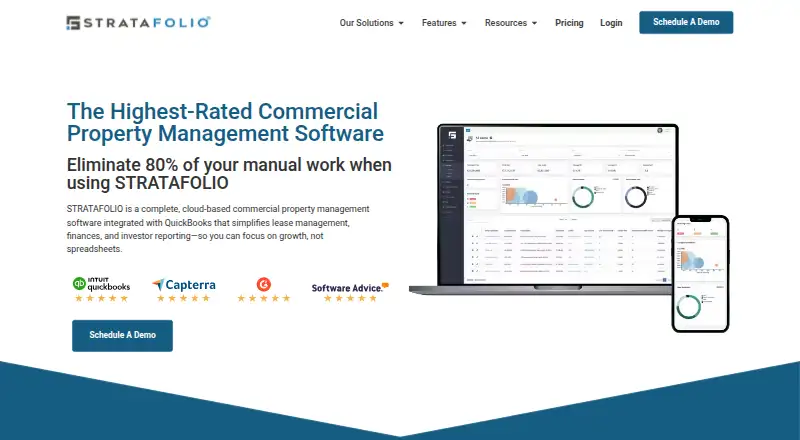 STRATAFOLIO's website