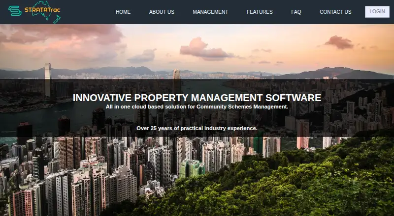 STRATAtrac's website
