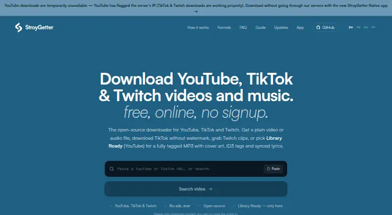StroyGetter's website