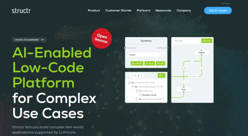 The Structr homepage