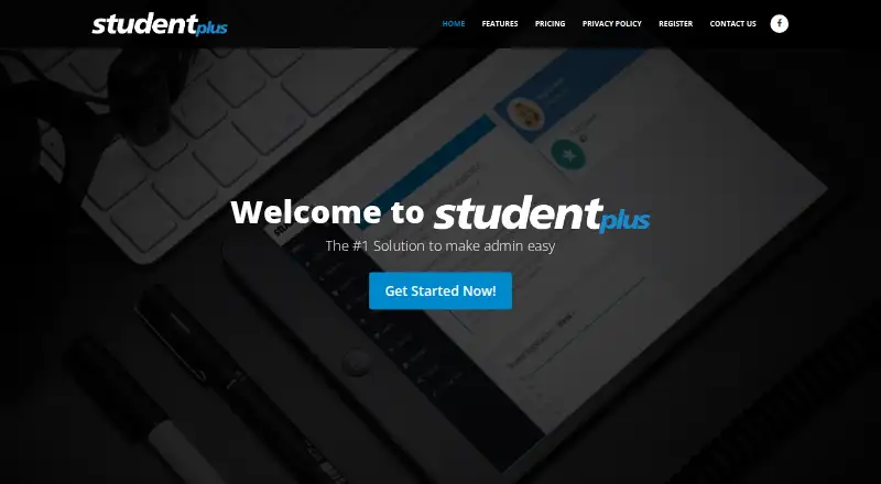 StudentPlus's website
