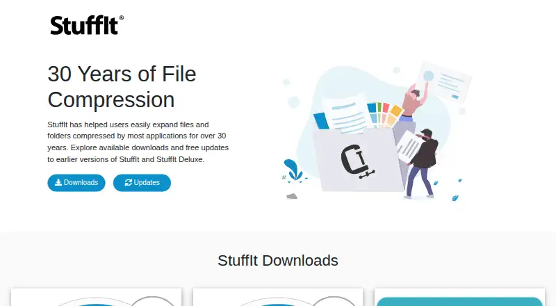 StuffIt Expander's website