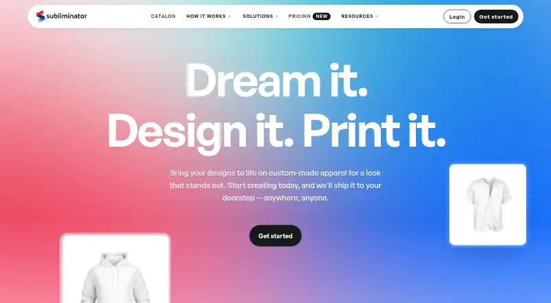 Subliminator's website