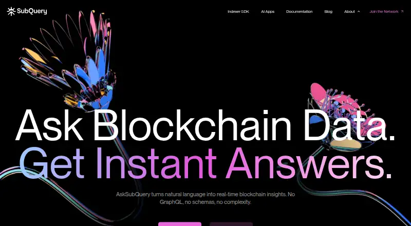 SubQuery's website