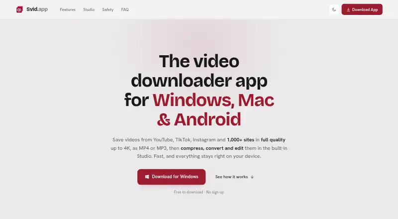 Svid's website