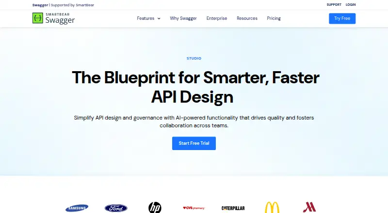 Swagger Studio's website