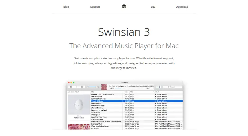 The Swinsian homepage