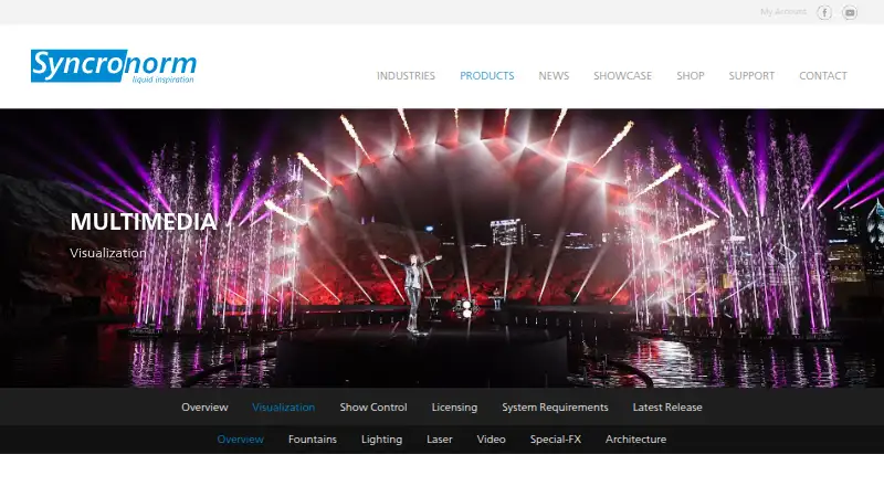 Depence's website