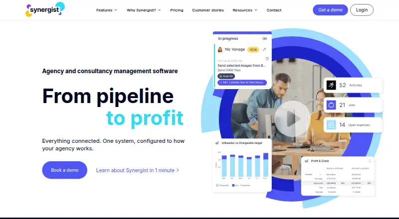 Synergist's website