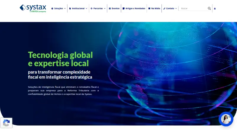 Systax's website