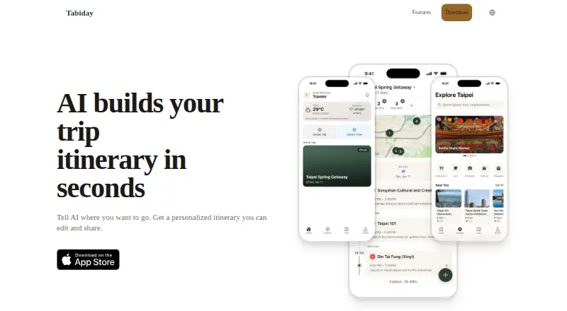TabiDay's website