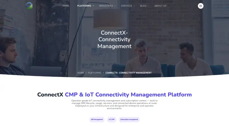 ConnectX's website