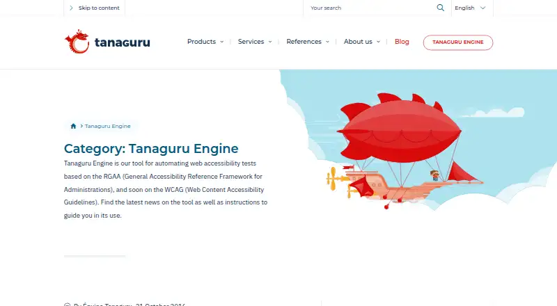 The Tanaguru Engine homepage