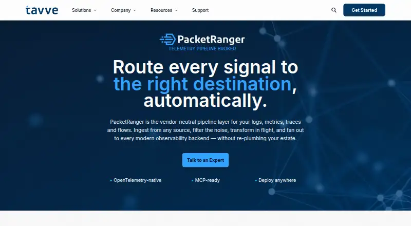 PacketRanger's website