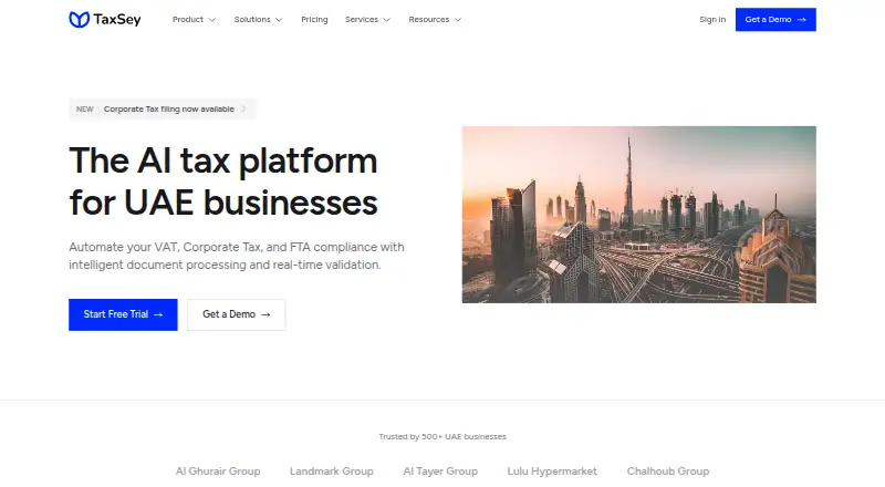 TaxSey's website