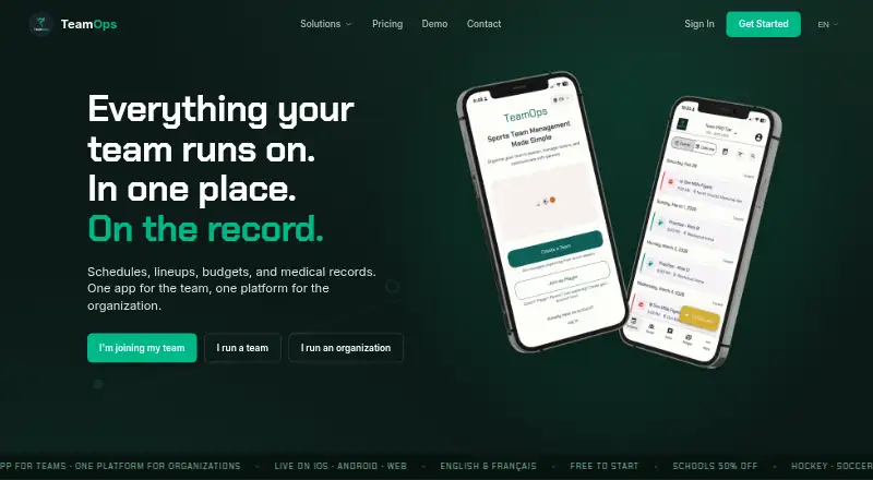 The TeamOps homepage