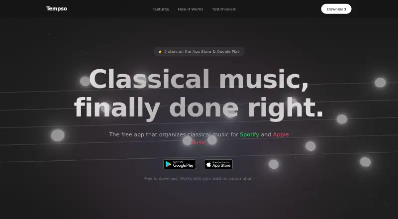 Tempso's website