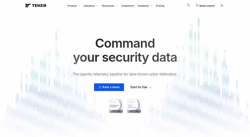 Tenzir's website