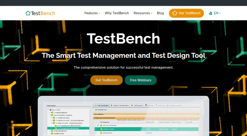 TestBench's website