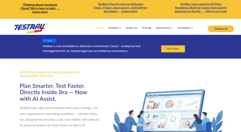 TestRay's website