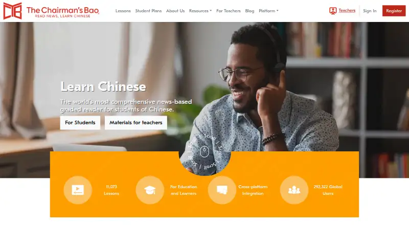The The Chairman’s Bao homepage