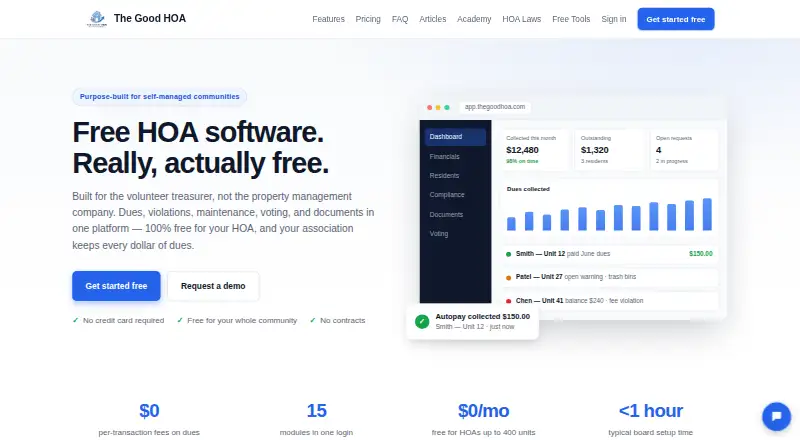 TheGoodHOA's website