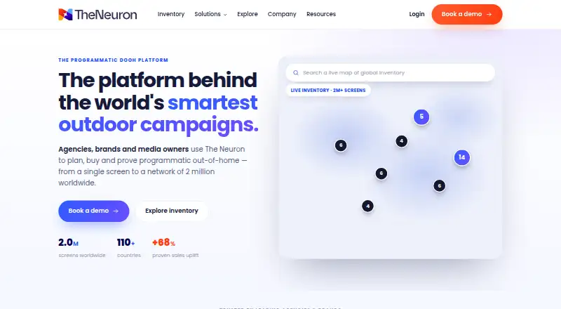 The Neuron's website