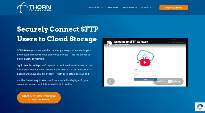 SFTP Gateway's website